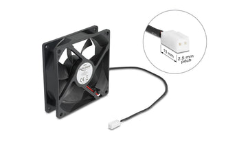 Delock PC-Lüfter 5 V DC, 92 x 92 x 25 mm