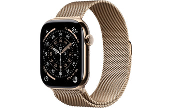 Apple Watch Series 11 46 mm LTE Gold Titanium Milanese Loop S/M
