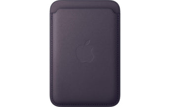 Apple iPhone Fine Woven Wallet mit MagSafe Mitternachtsviolett