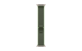 Apple Trail Loop 49 mm Green/Neon M/L Natural Titanium
