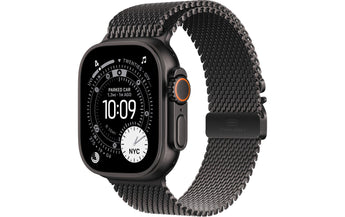 Apple Watch Ultra 3 Black Titanium Milanese Loop M