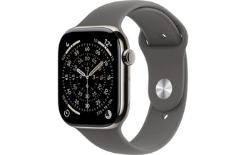 Apple Watch Series 11 42 mm LTE Nat Titanium Stone Grey Sport S/M