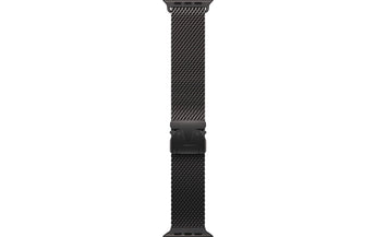 Apple Titanium Milanese Loop 49 mm Black Small