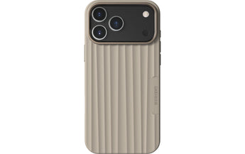 Nudient Back Cover Bold MagSafe iPhone 17 Pro Max Linen Beige