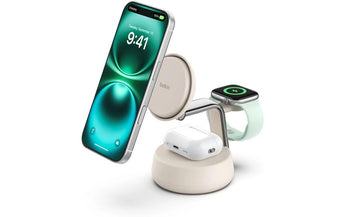 Belkin Wireless Charger UltraCharge Pro 3in1 Weiss