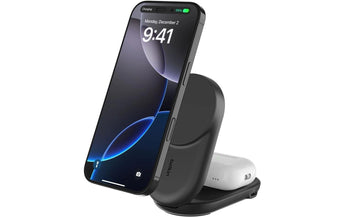 Belkin Wireless Charger UltraCharge 2in1 rund, Schwarz