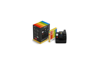 Polaroid Fotokamera Now Gen 3 + Color Film Bundle Schwarz