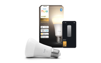 Philips Hue Leuchtmittel White E27 Einzelpack dimmbar 1100 lm