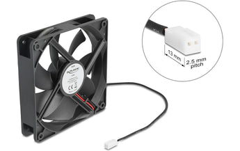Delock PC-Lüfter 5 V DC, 120 x 120 x 25 mm