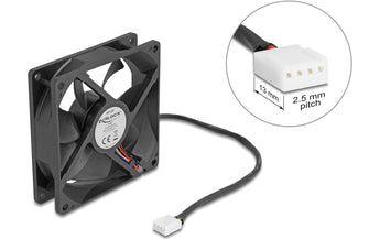 Delock PC-Lüfter 12 V DC, 92 x 92 x 25 mm