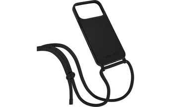 Urbany's Necklace Case ALL BLACK iPhone 17 Pro Max MATT