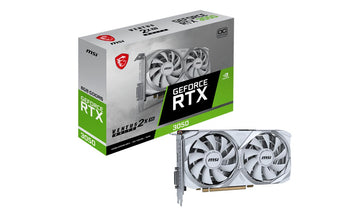 MSI Grafikkarte GeForce RTX 3050 VENTUS 2X XS WHITE 8G OC