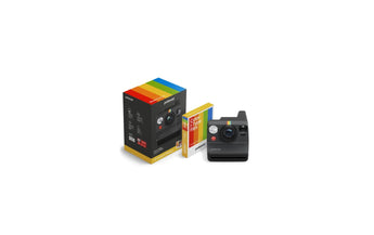Polaroid Fotokamera Now Gen 3.0 + Color Film Bundle Schwarz