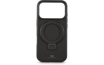 White Diamonds Back Cover Mag Urban Stand Case Schwarz für iPhone 17 Pro