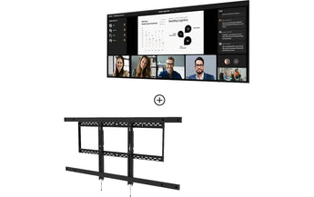 Samsung Public Display QP105DX inkl. Peerless ACC-V1500X und SF680P