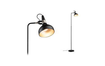 Paulmann Stehleuchte Neordic Juna E14, Schwarz matt