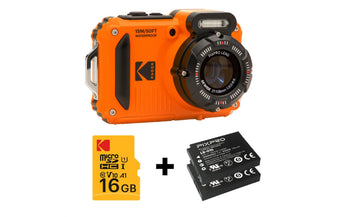 Kodak Unterwasserkamera PixPro WPZ2 Kit Orange
