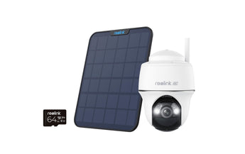 Reolink Netzwerkkamera Argus B440 4K PT Wifi, Solarpanel, 64 GB SD