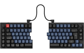 Keychron Gaming-Tastatur Q11 Black QMK Brown Switch