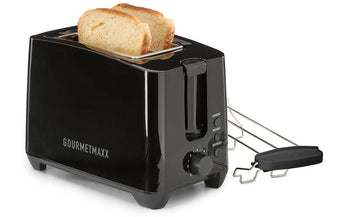 GOURMETmaxx Toaster Schwarz