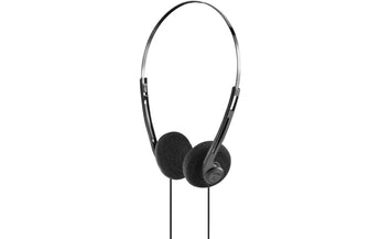 Hama Kopfhörer Slight II On-Ear Schwarz; Silber