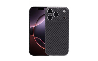 Nevox Back Cover Carbon Series iPhone 17 Pro Schwarz