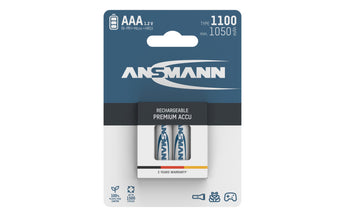Ansmann Akku Typ 1100 NiMH AAA 1100 mAh, 4 Stück