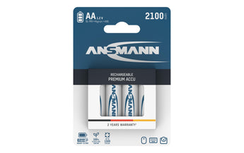 Ansmann Akku Typ 2100 NiMH AA 2100 mAh, 4 Stück