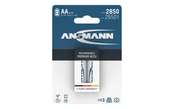 Ansmann Akku Typ 2850 NiMH AA 2850 mAh, 2 Stück
