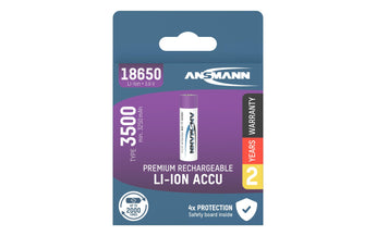Ansmann Akku Typ 3500 Li-Ion 18650 3500 mAh, 1 Stück