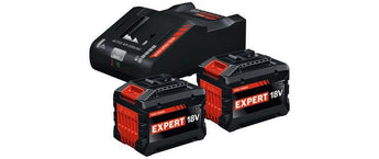 Bosch Professional Akku Starterset 2x EXP 18 V 15.0 Ah + GAL12 V/18 V-80