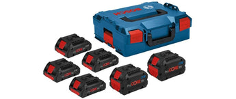 Bosch Professional Akku-Paket 4 x PC18 V4.0 + 2 x PC18 V 8.0
