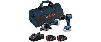 Bosch Professional GSB 18 V-65 + GWS 18 V-8 Werkzeugtasche