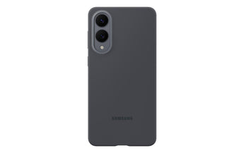 Samsung Back Cover Silicone Galaxy S25 Edge Schwarz