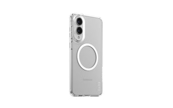 CARE Back Cover Flagship Galaxy S25 Edge Transparent Weiss