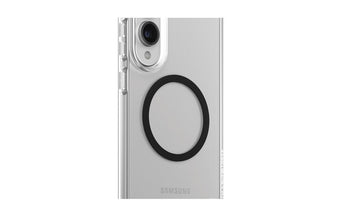 CARE Back Cover Flagship Galaxy S25 Edge Transparent Schwarz