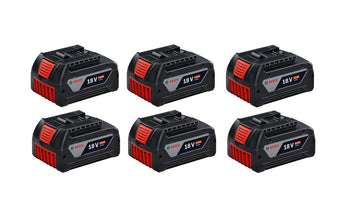 Bosch Professional Akku-Paket 6x GBA 18 V 4.0 Ah