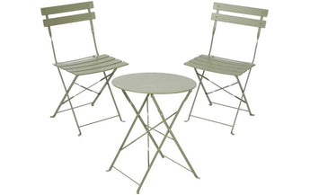 Schou Bistro-Set Sam 42 x 46 x 80cm – Grün