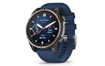 GARMIN GPS-Sportuhr Quatix 8 47 mm Schwarz/Silber
