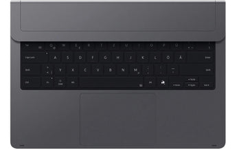Samsung Pro Keyboard Tablethülle mit Tastatur Grau