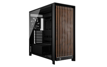 Corsair PC-Gehäuse FRAME 5000D WOOD RS Mid-Tower Schwarz Wallnuss