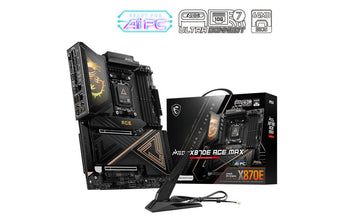 MSI X870E ACE MAX ATX, 4x DDR5 UDIMM, 4x SATA 6G, 5x M.2, HDMI