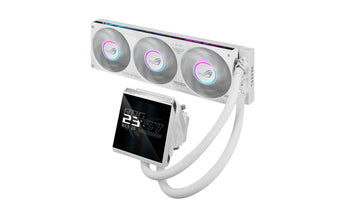 ASUS ROG Wasserkühlung ROG STRIX LC IV 360 ARGB LCD Weiss