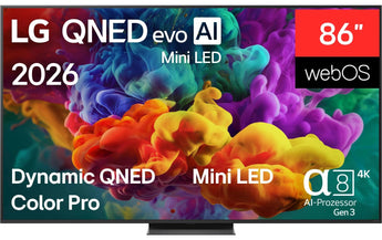 LG TV 86QNED86B6B 86, 3840 x 2160 (Ultra HD 4K), QNED