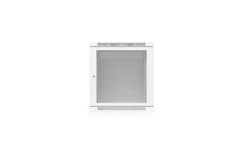 Ubiquiti Wandschrank 12U Rack 19 / 12HE / Weiss, Perforierter Tür