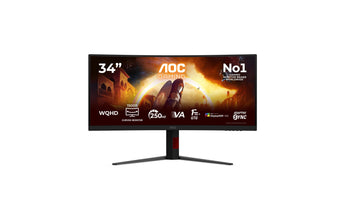 AOC CU34G4ZCA Curved WQHD Ultrawide 34 Zoll 250 Hz