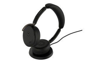 Jabra Headset Evolve3 65 Flex MS, USB-A WLC Stand