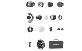 Godox RS60R 2K Set, RGB LED, 60 W, 1800-10000 K