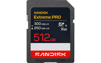SanDisk SDXC Card Extreme PRO 300 512 GB