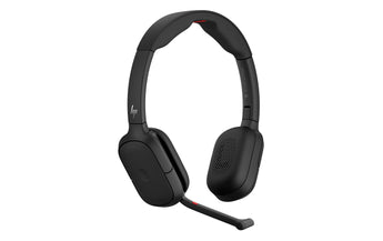 HP Poly Focus 625 Stereo Bluetooth Headset Schwarz